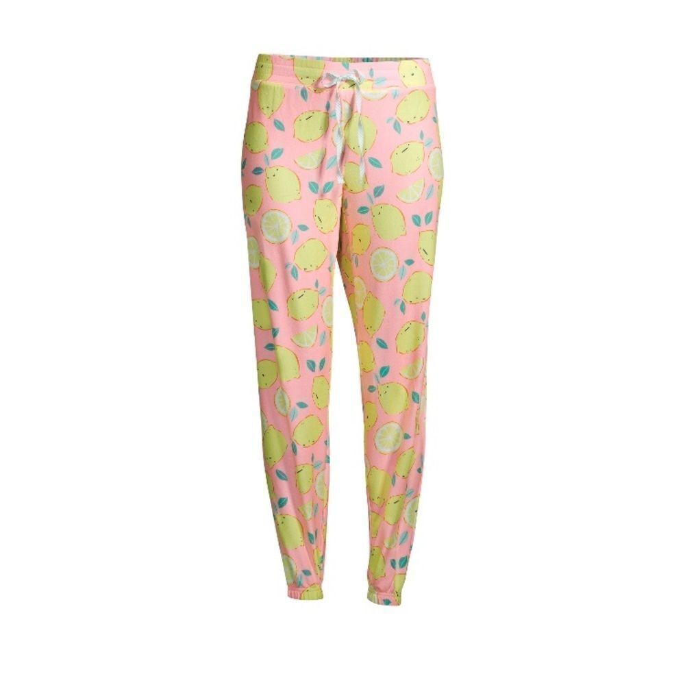 Lemon printed cozy joggers - Picture 5 of 7